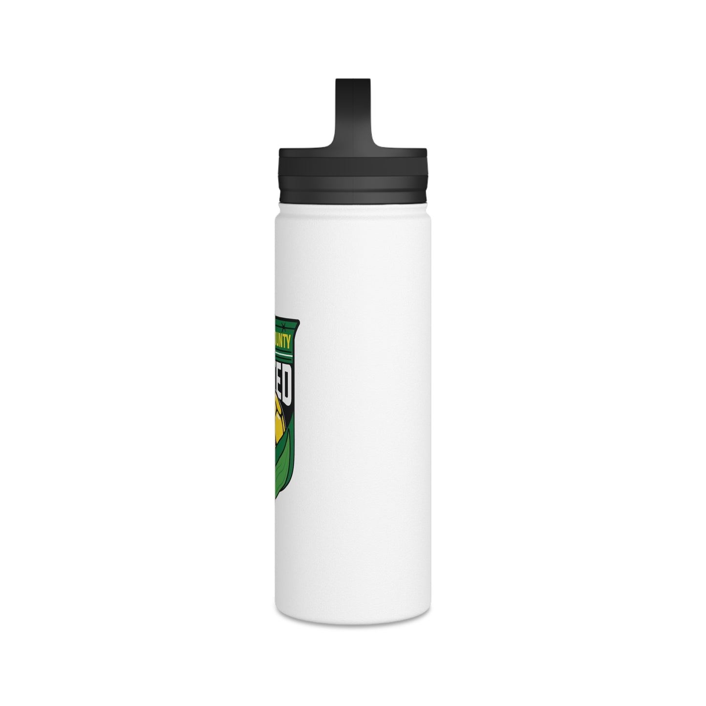 DKCU Stainless Steel Water Bottle, Handle Lid