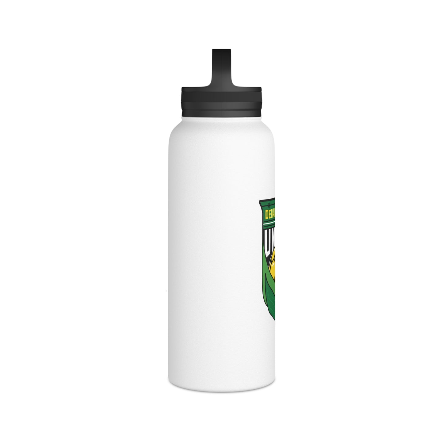 DKCU Stainless Steel Water Bottle, Handle Lid