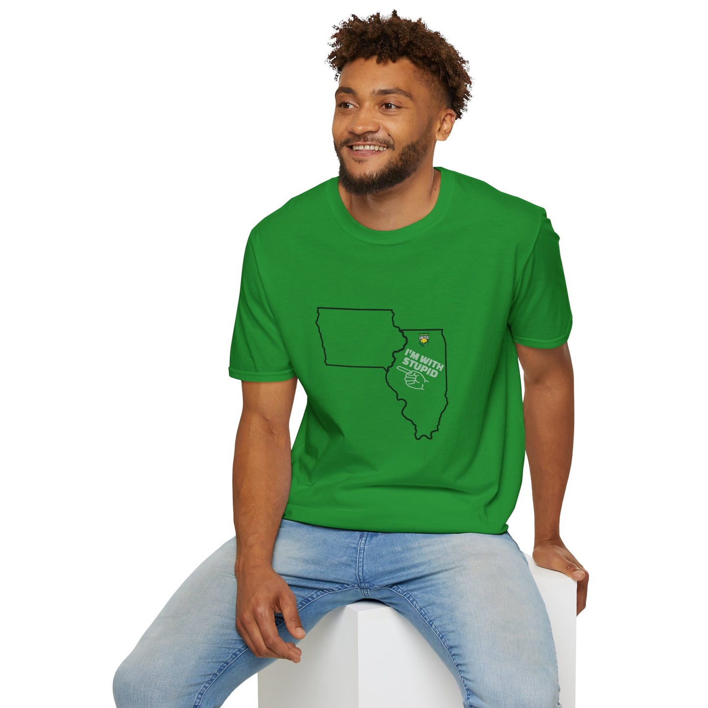 DKCU I'm with Stupid Unisex Shirt