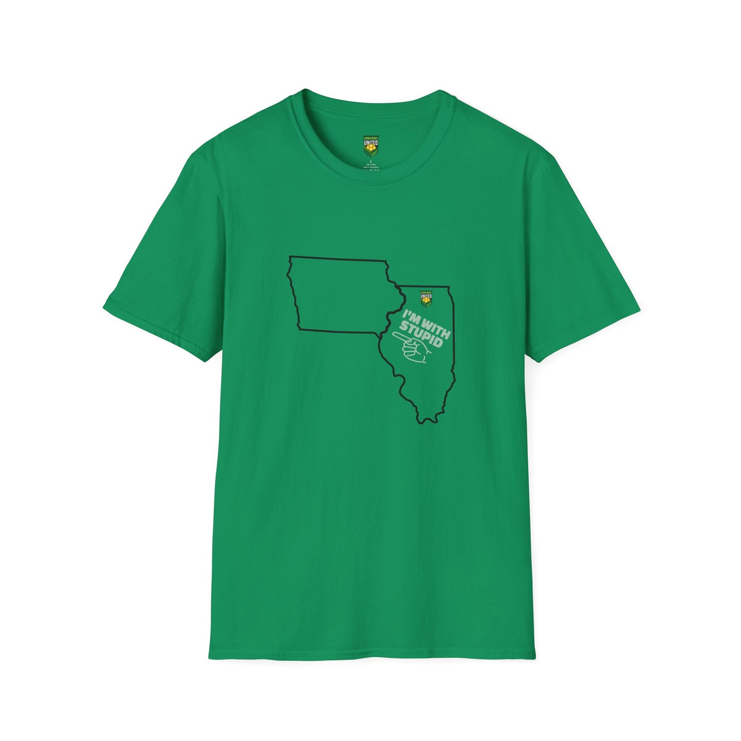 DKCU I'm with Stupid Unisex Shirt