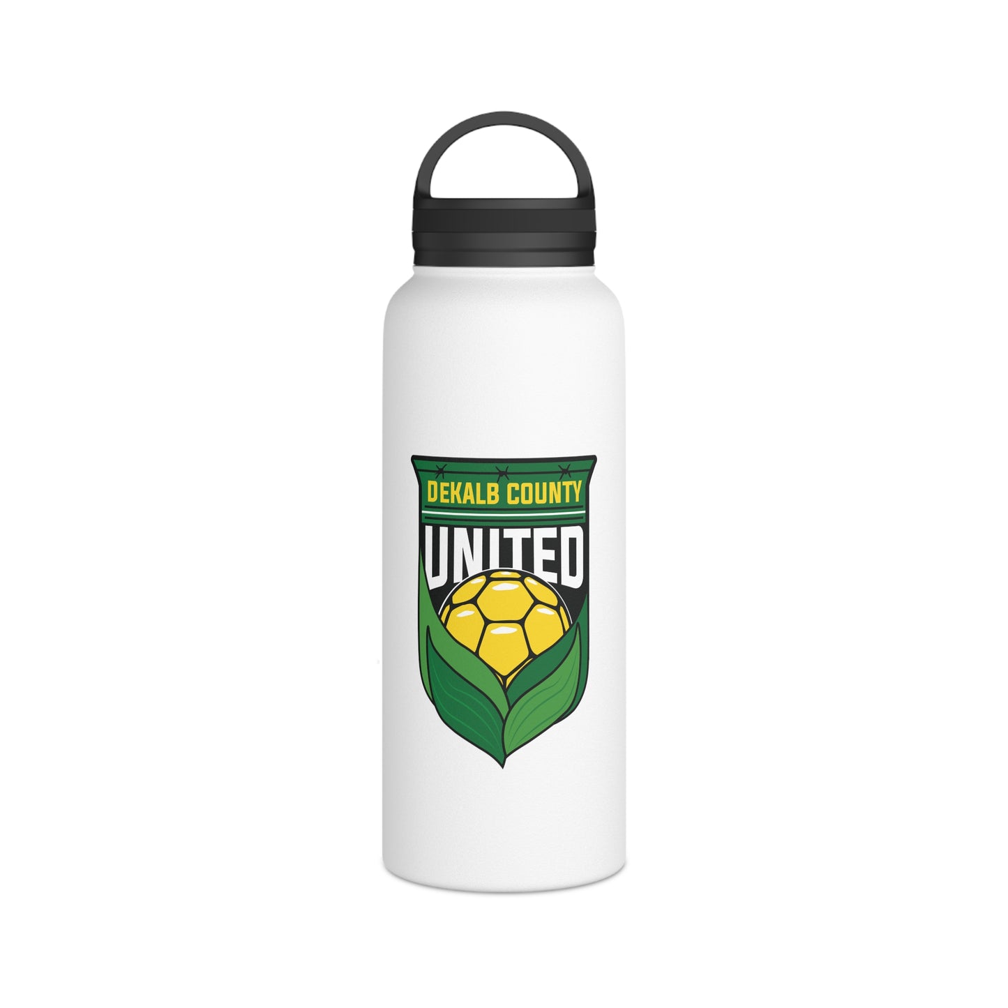DKCU Stainless Steel Water Bottle, Handle Lid