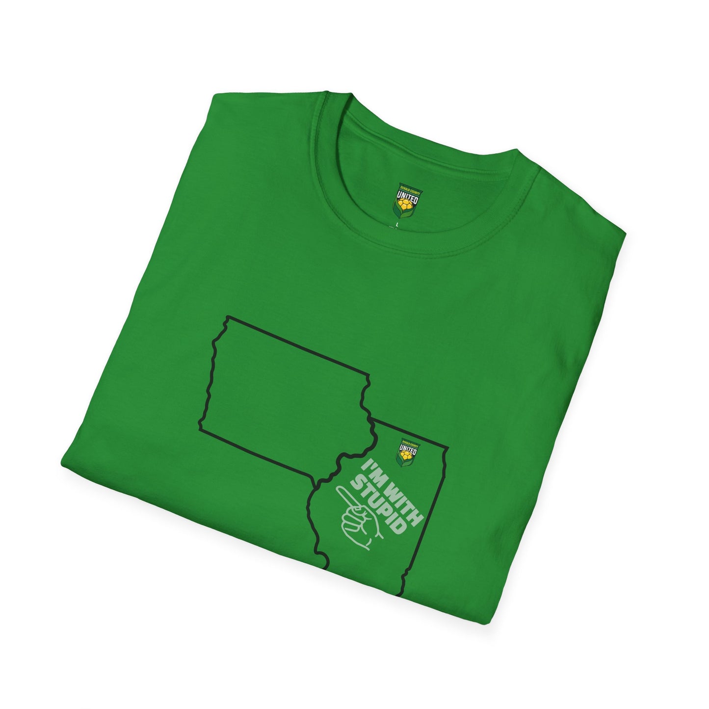 DKCU I'm with Stupid Unisex Shirt