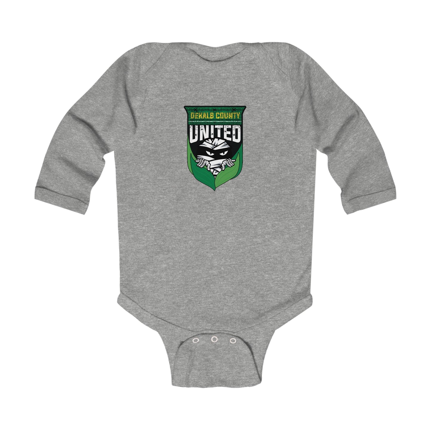 DKCU Halloween Mummy Baby Long Sleeve Bodysuit