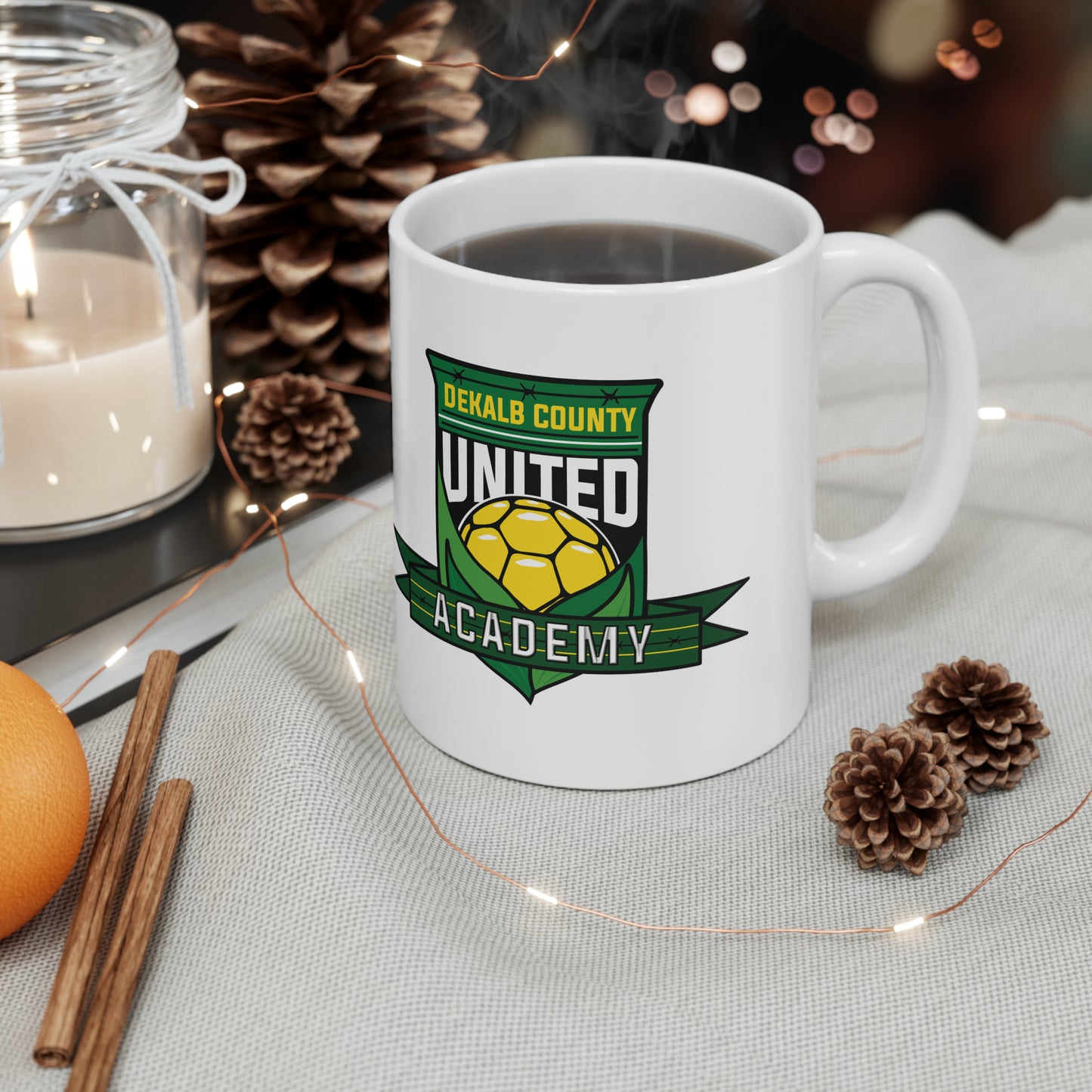 DKCU & DKCU Academy Ceramic Mug, 11oz