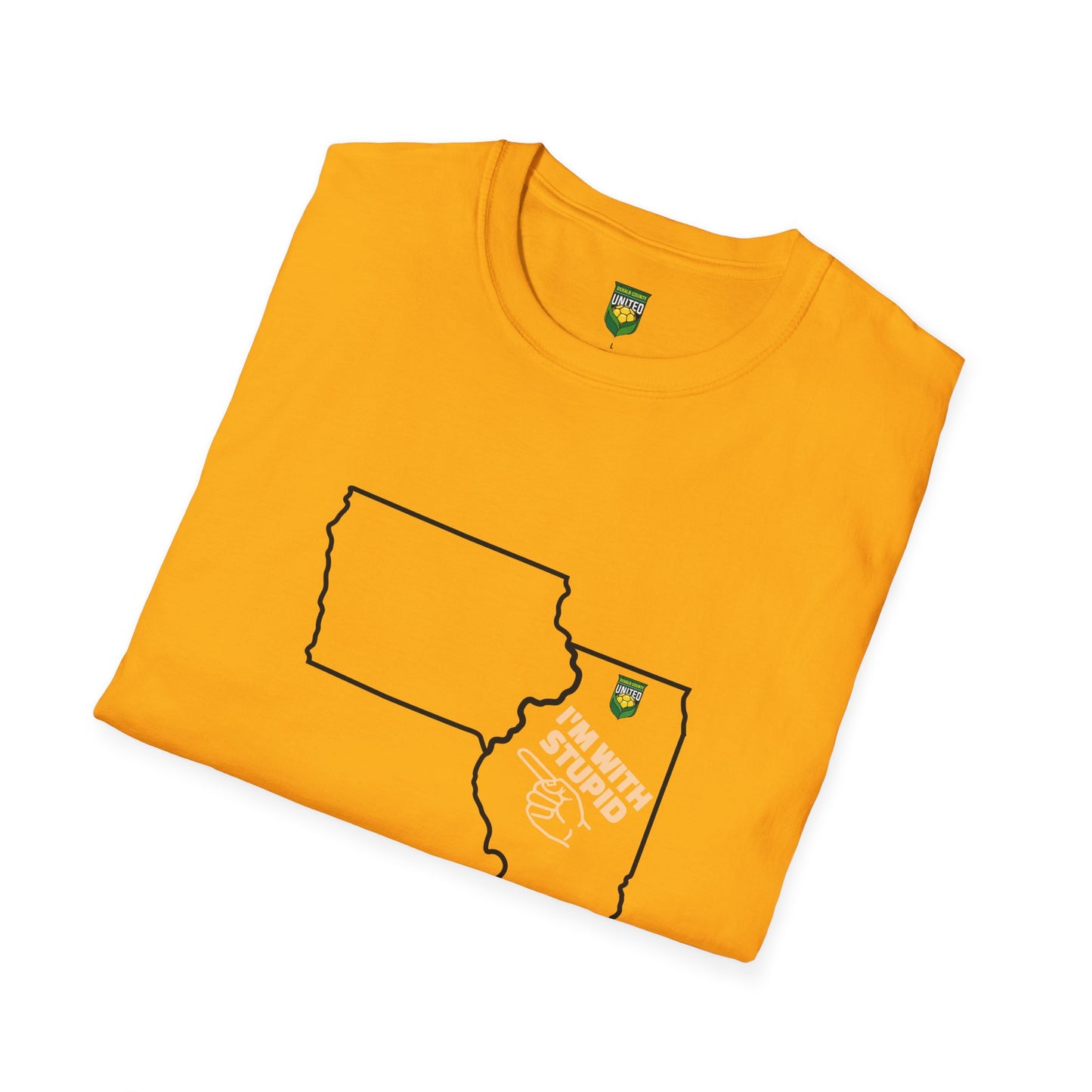 DKCU I'm with Stupid Unisex Shirt