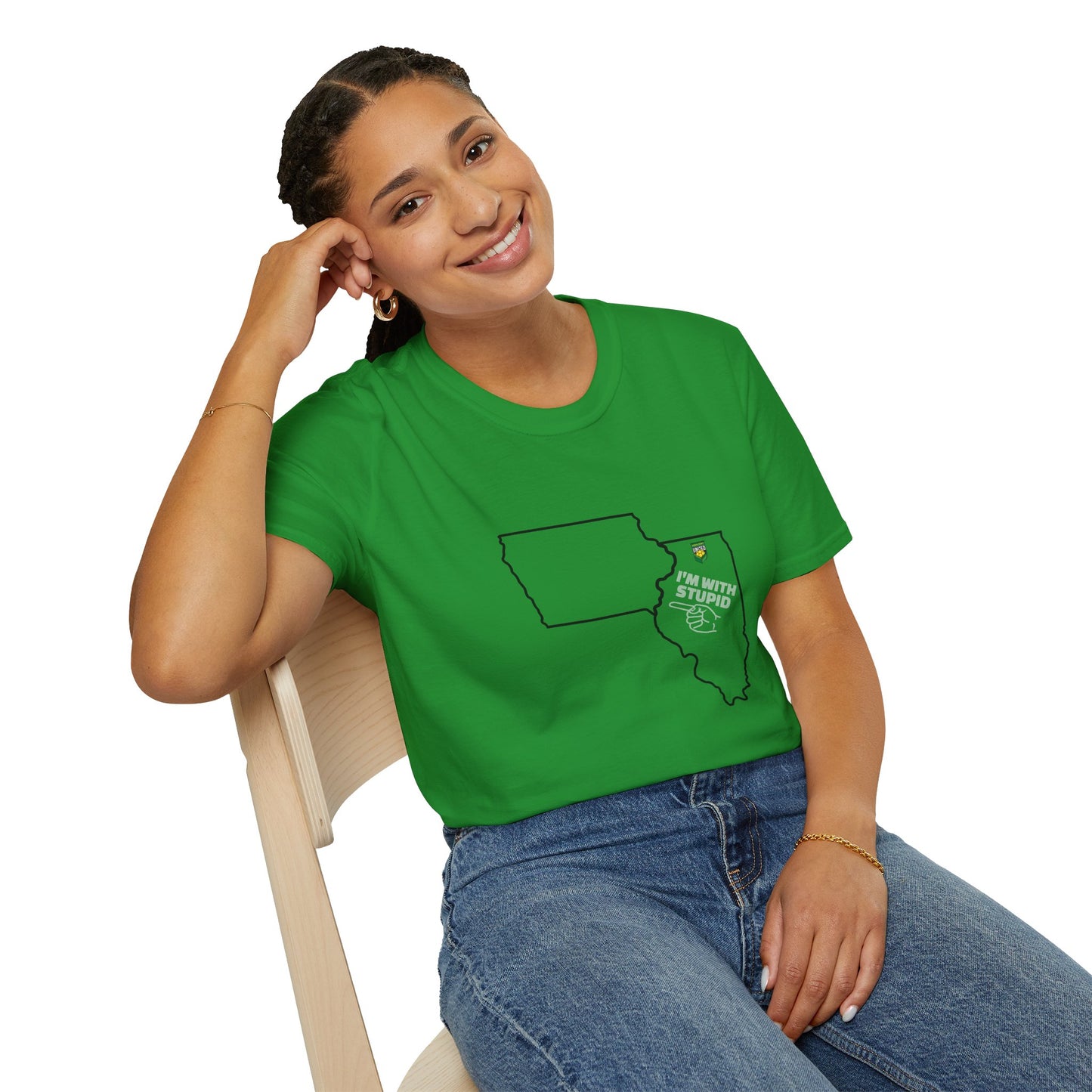 DKCU I'm with Stupid Unisex Shirt