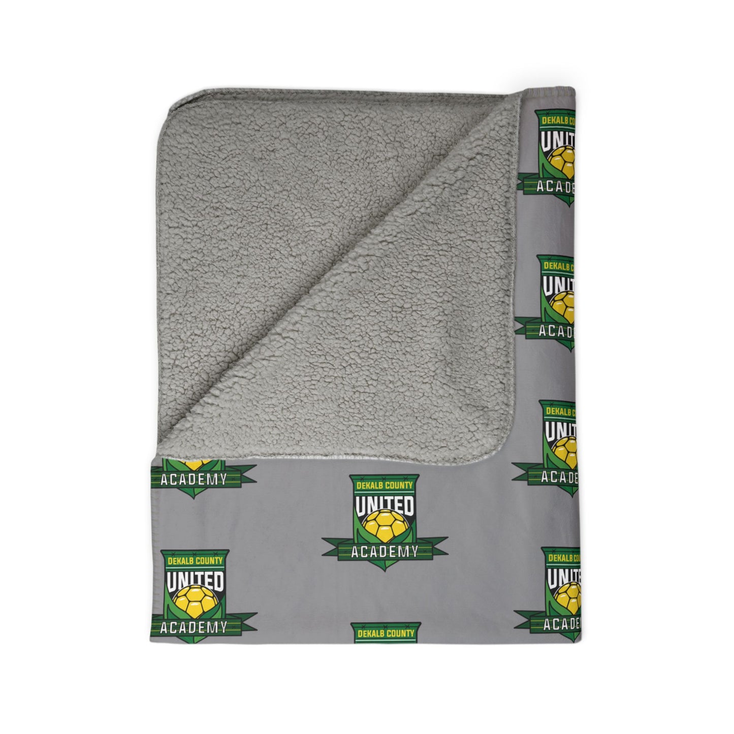 DKCU Academy Fleece Sherpa Blanket