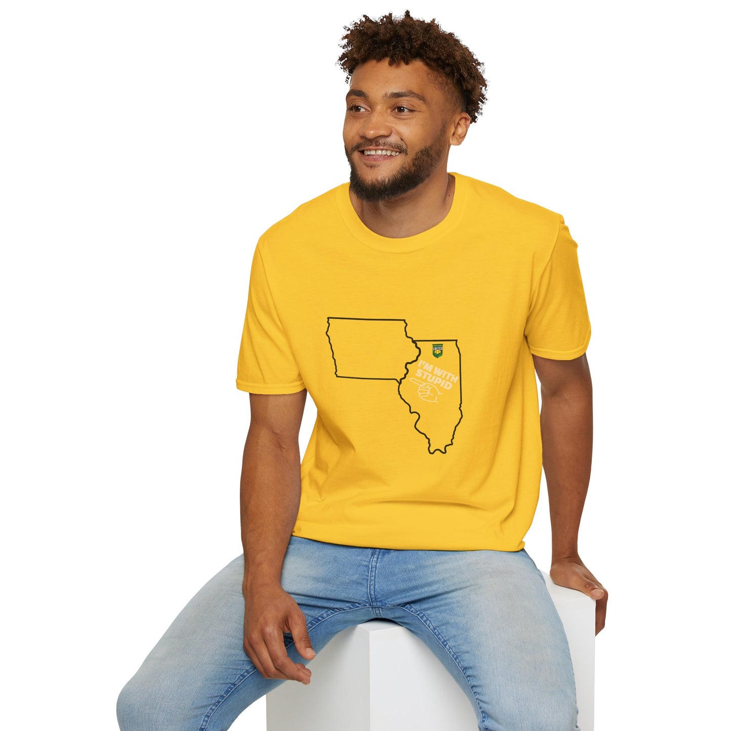 DKCU I'm with Stupid Unisex Shirt