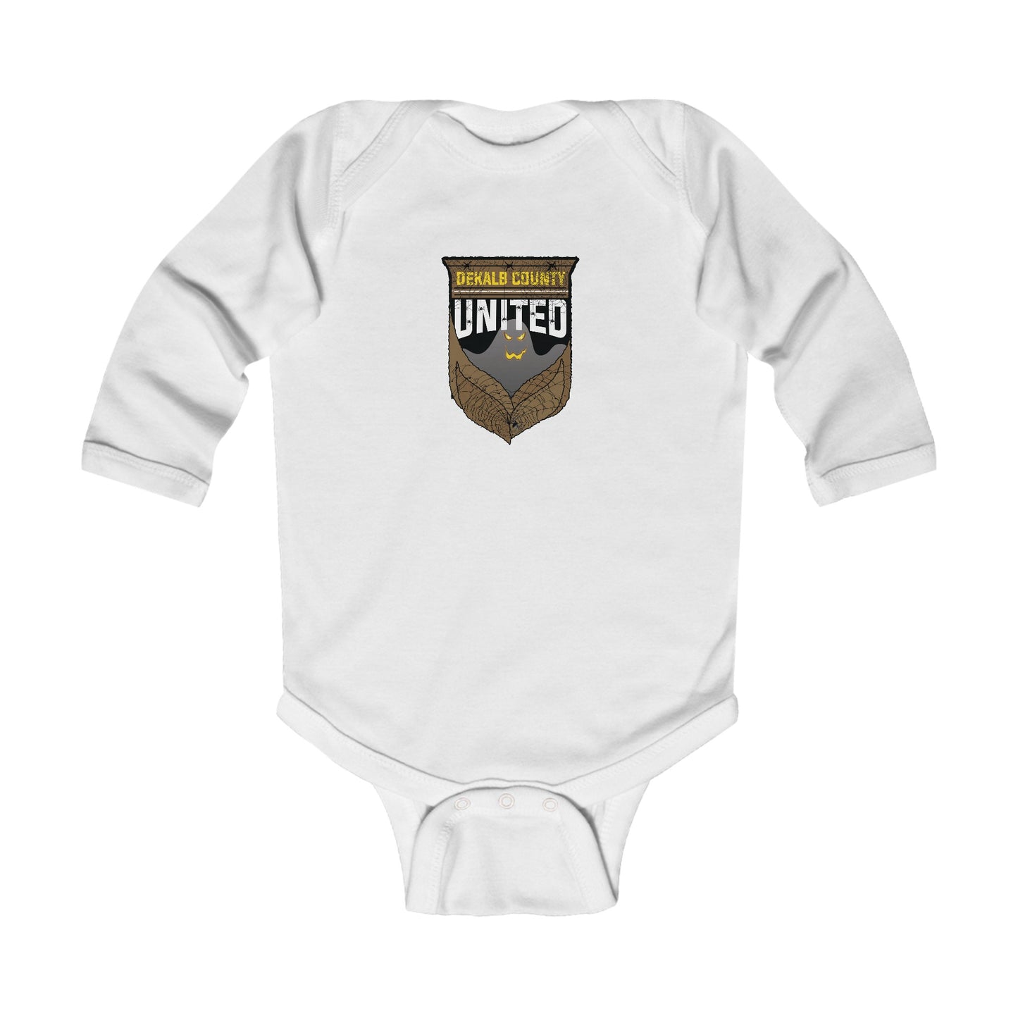 DKCU Halloween Ghost Baby Long Sleeve Bodysuit