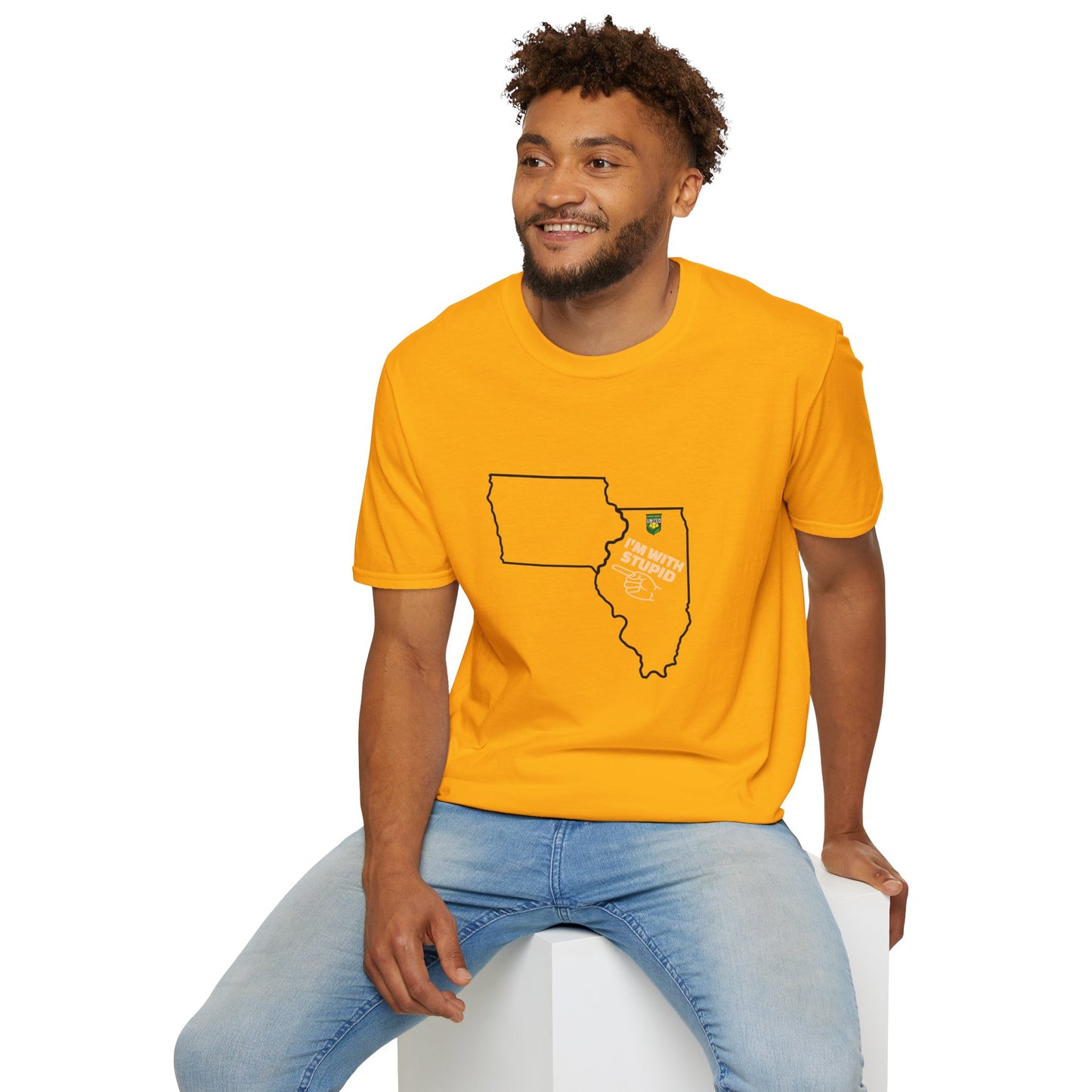 DKCU I'm with Stupid Unisex Shirt