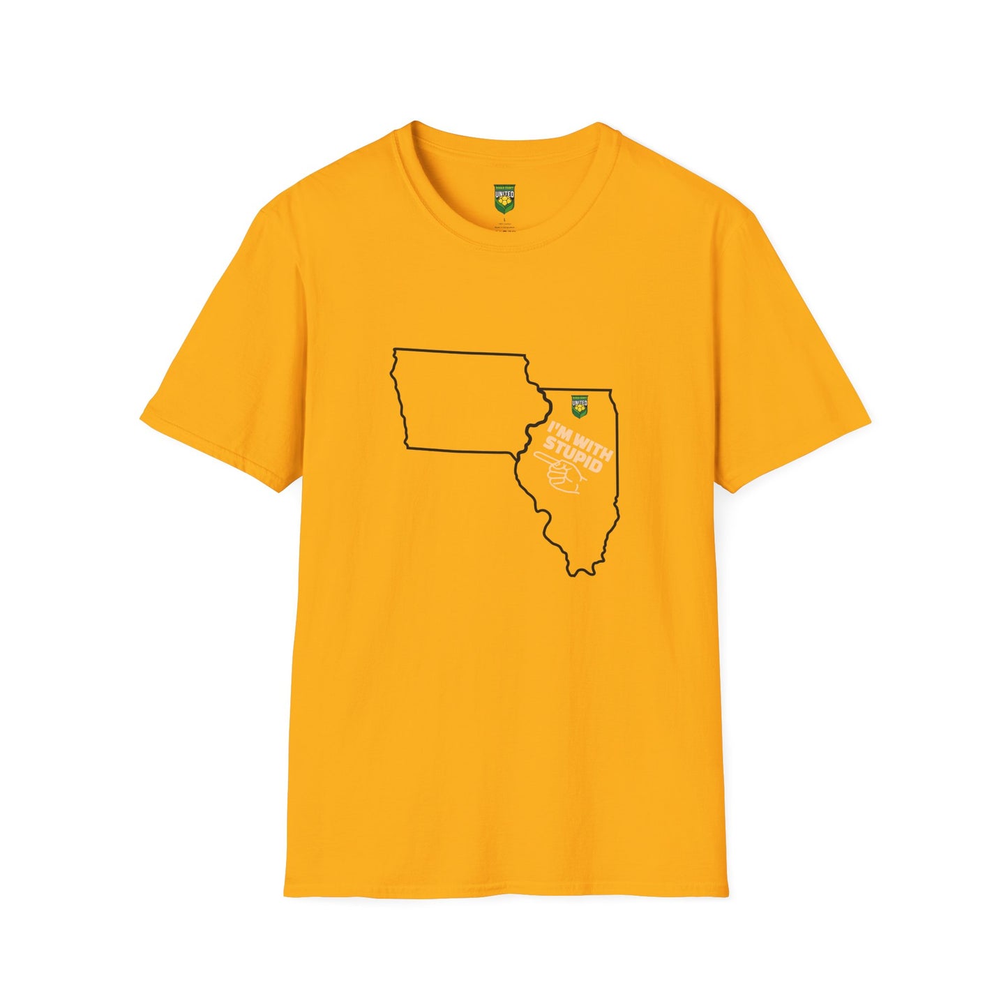 DKCU I'm with Stupid Unisex Shirt