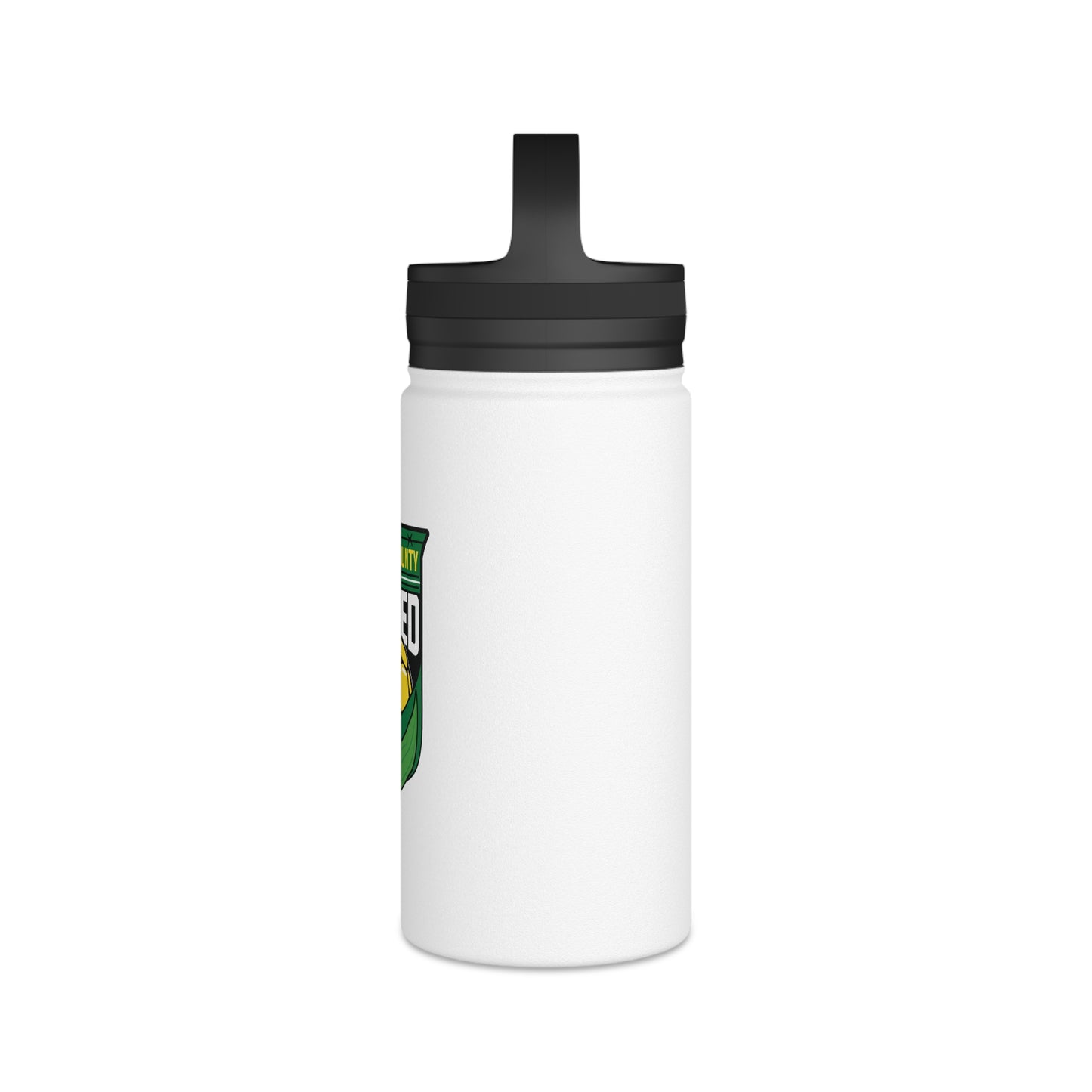 DKCU Stainless Steel Water Bottle, Handle Lid