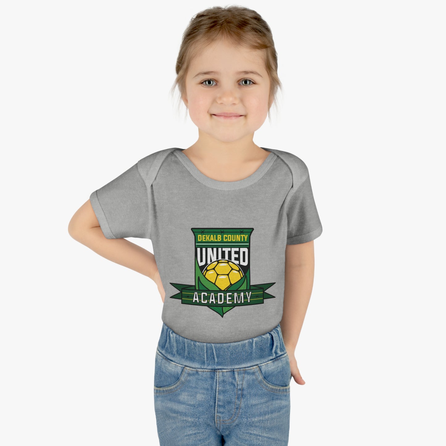 DKCU Academy Infant Baby Rib Bodysuit