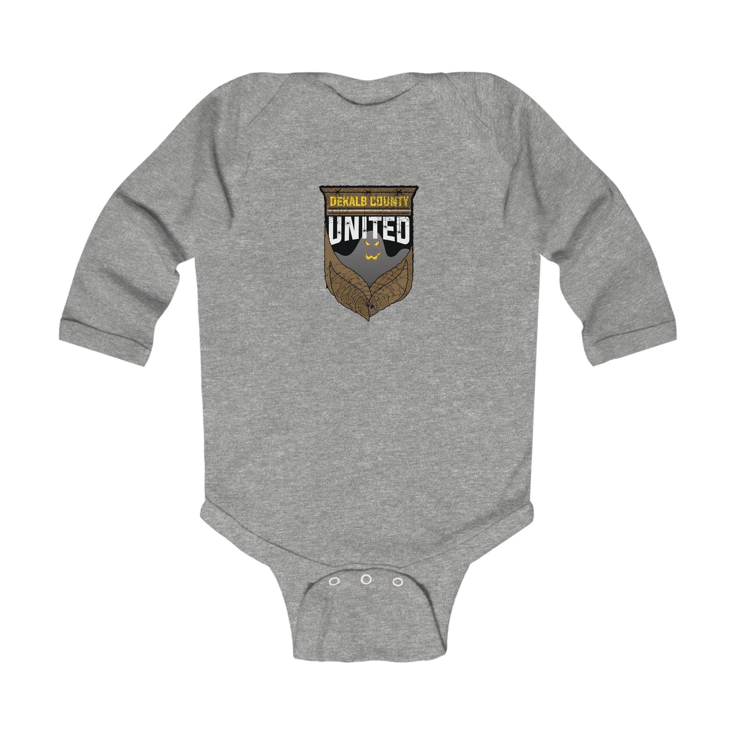 DKCU Halloween Ghost Baby Long Sleeve Bodysuit