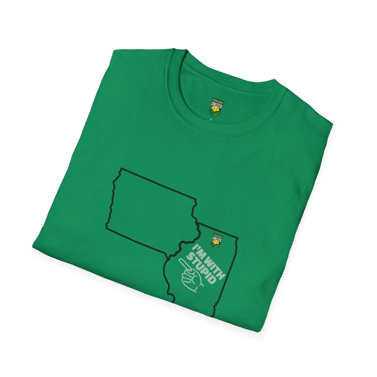 DKCU I'm with Stupid Unisex Shirt