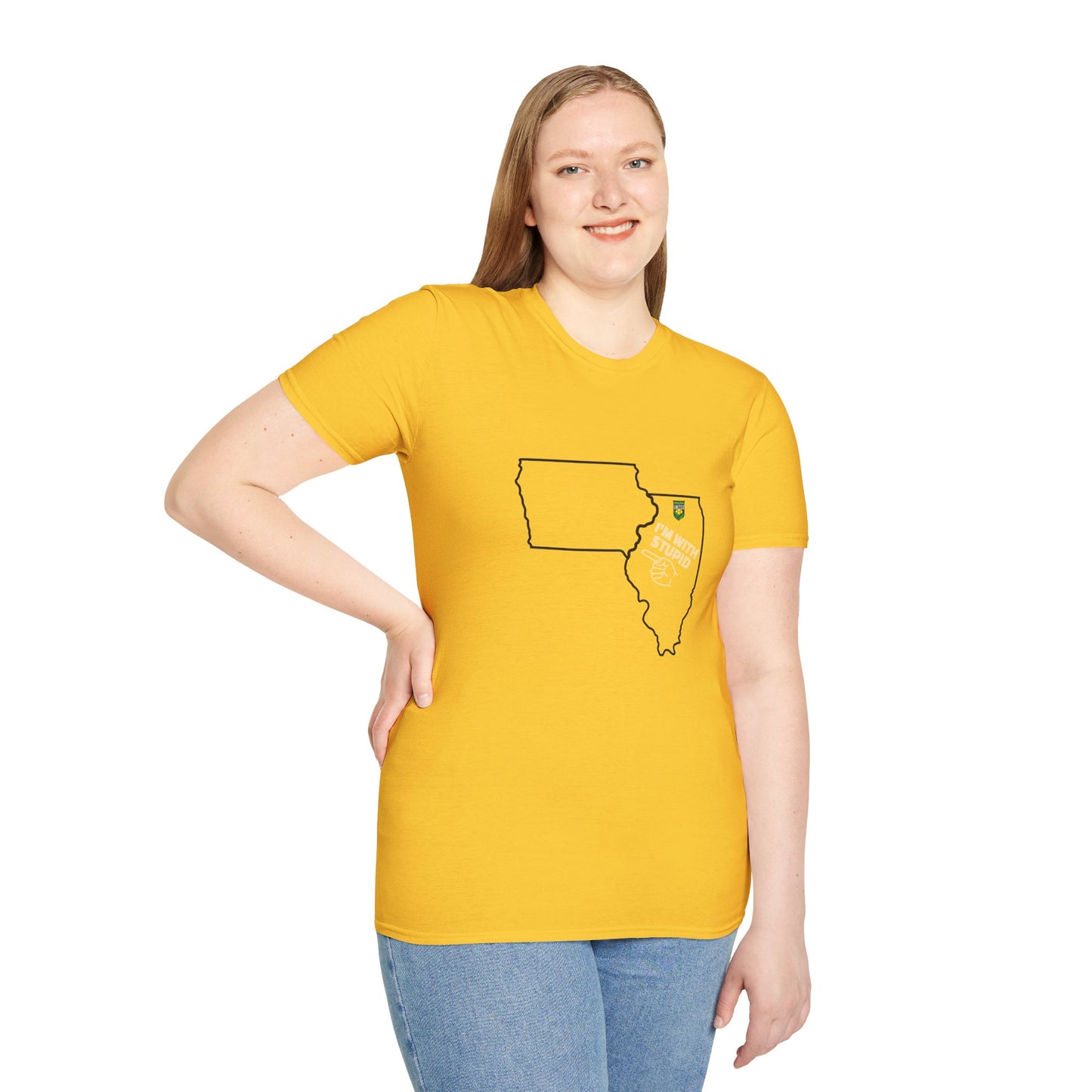 DKCU I'm with Stupid Unisex Shirt