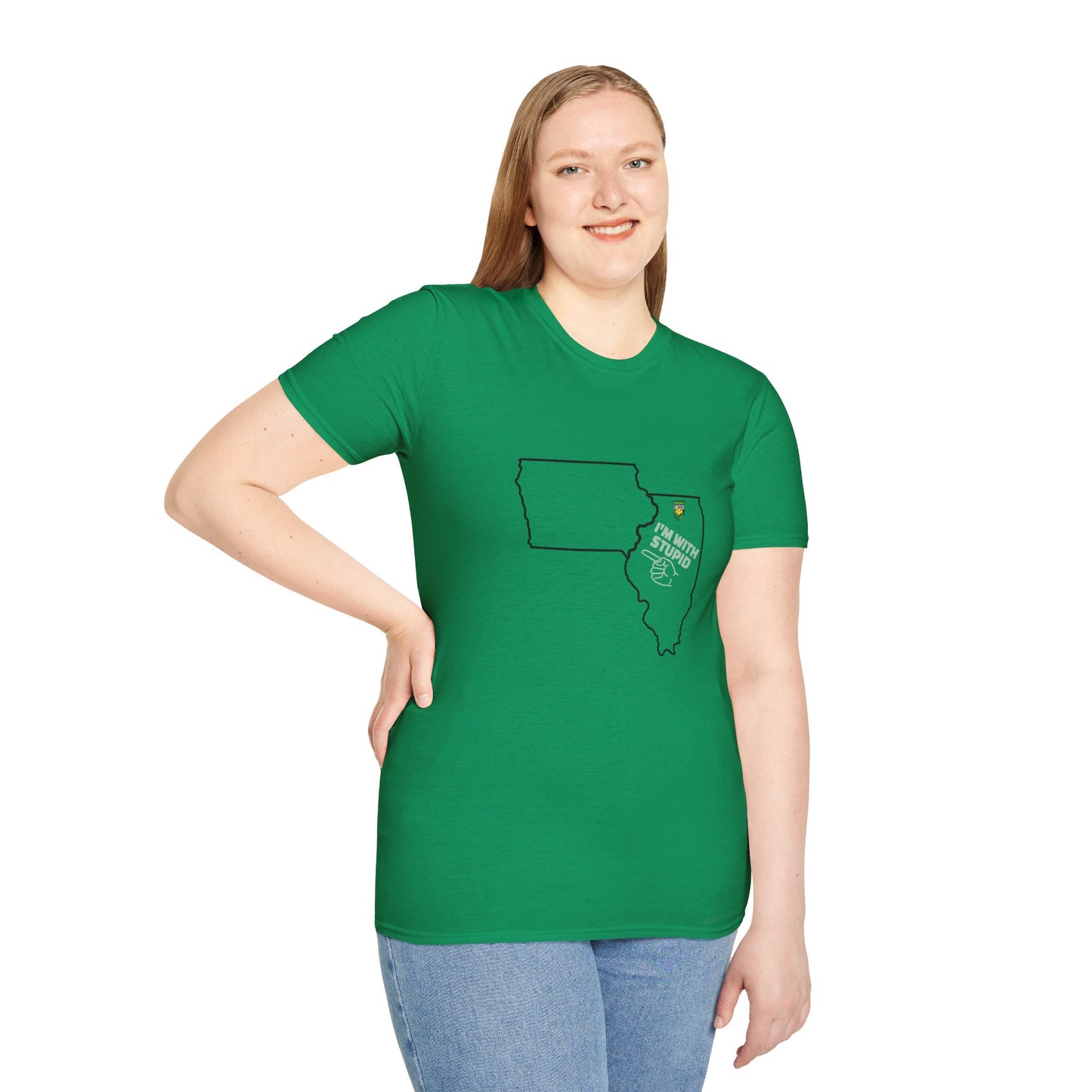 DKCU I'm with Stupid Unisex Shirt