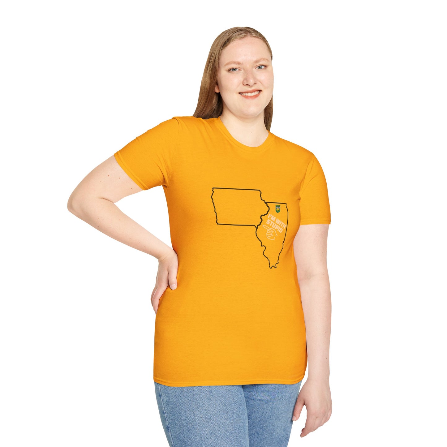 DKCU I'm with Stupid Unisex Shirt