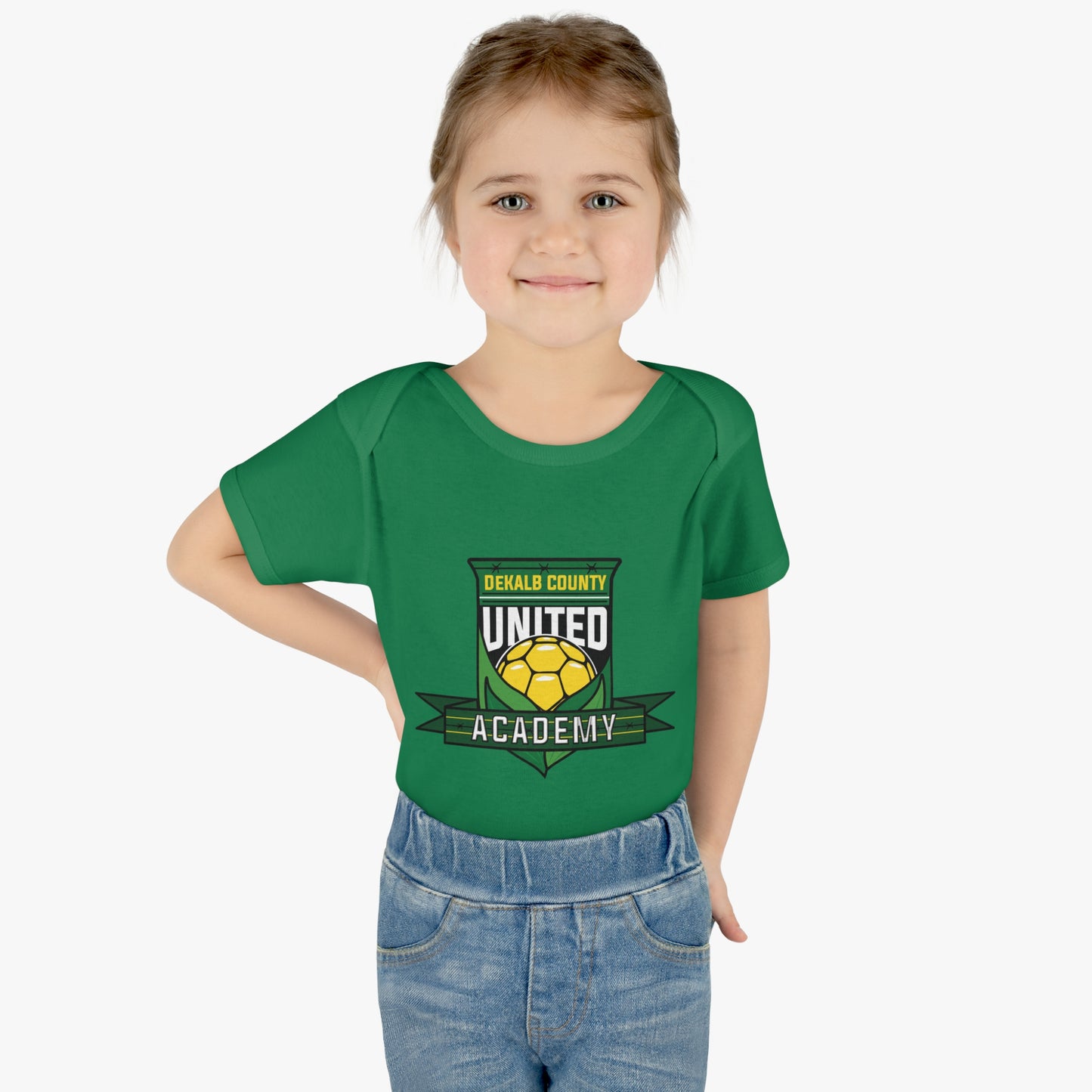 DKCU Academy Infant Baby Rib Bodysuit