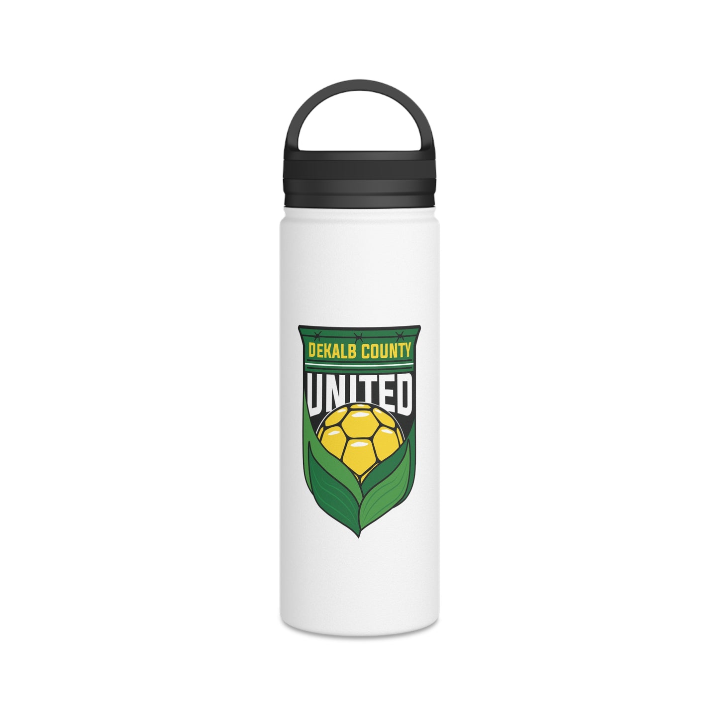 DKCU Stainless Steel Water Bottle, Handle Lid