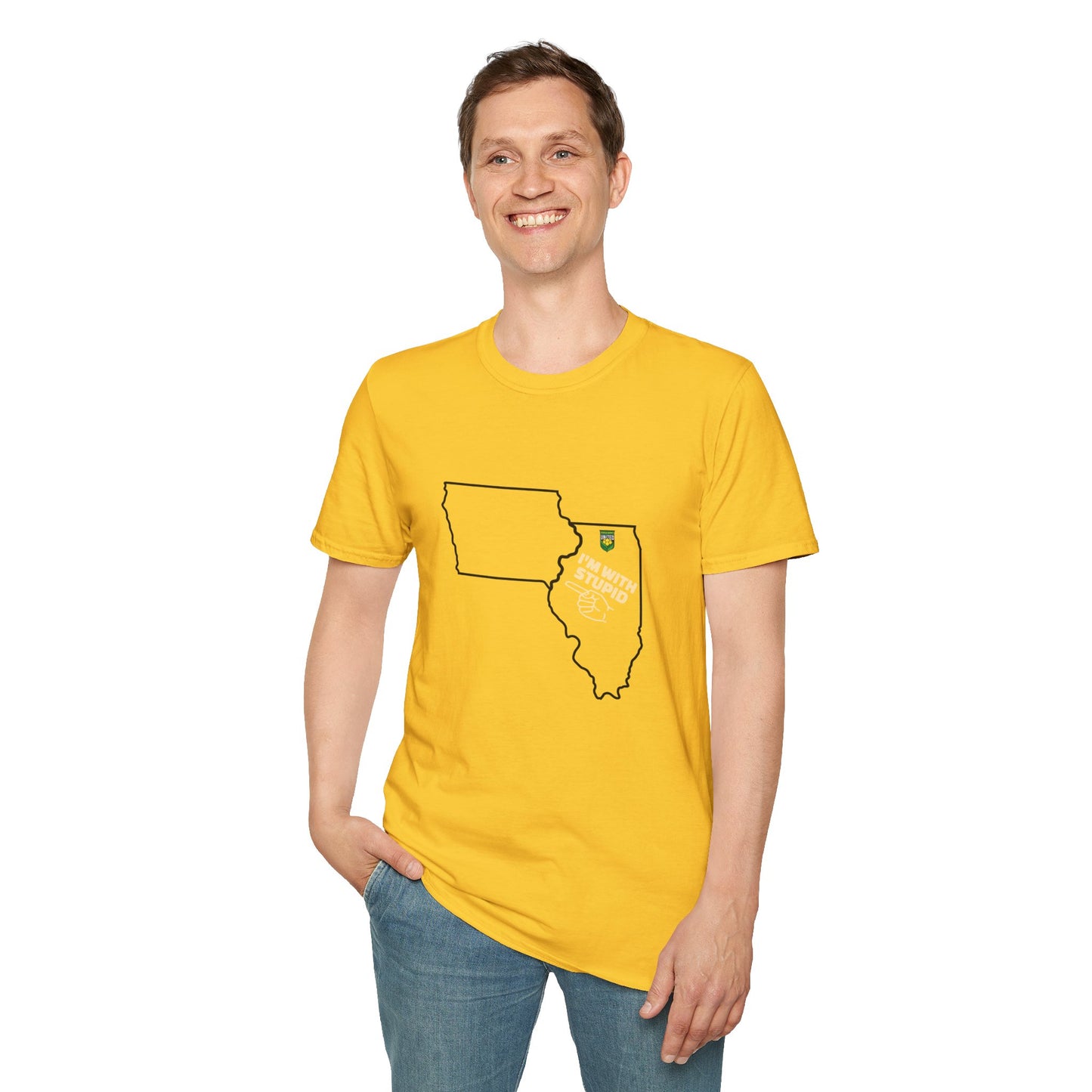 DKCU I'm with Stupid Unisex Shirt
