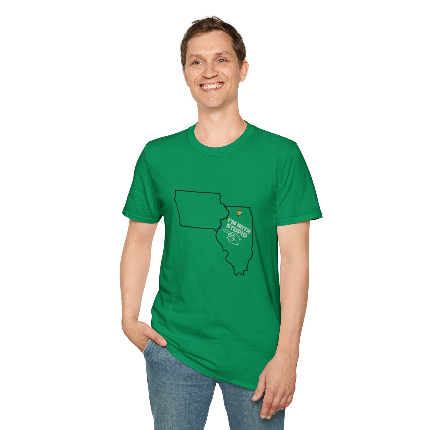 DKCU I'm with Stupid Unisex Shirt