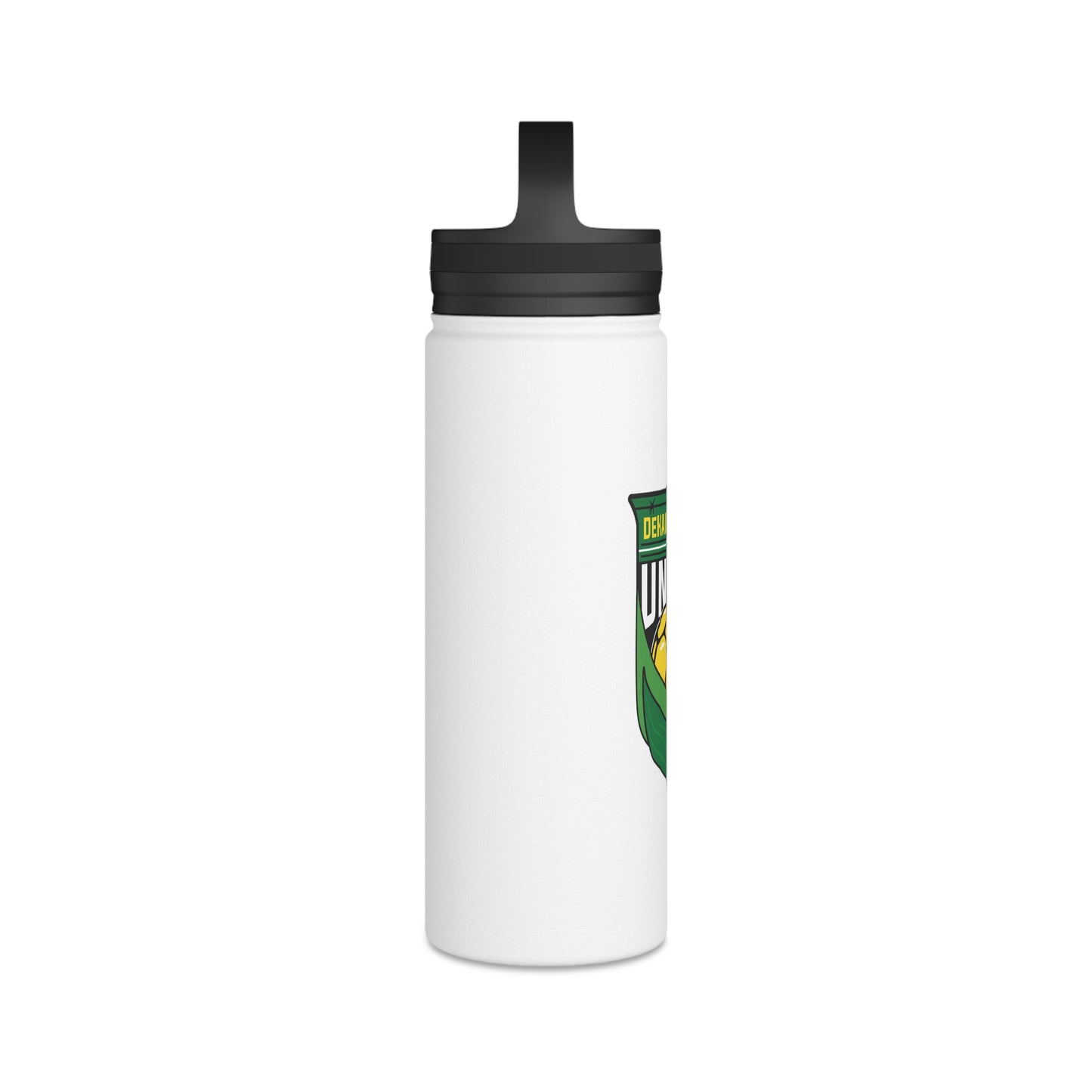 DKCU Stainless Steel Water Bottle, Handle Lid