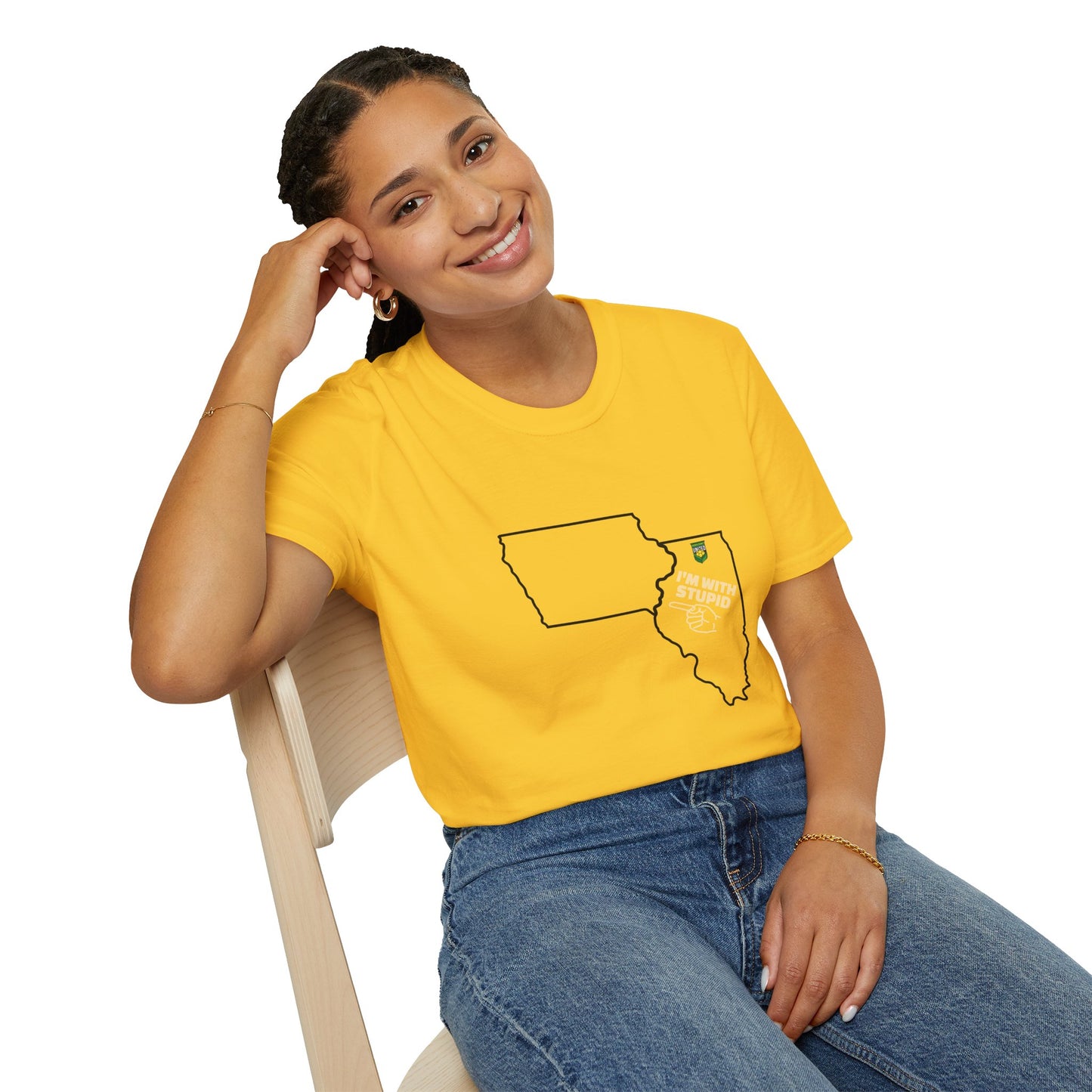 DKCU I'm with Stupid Unisex Shirt
