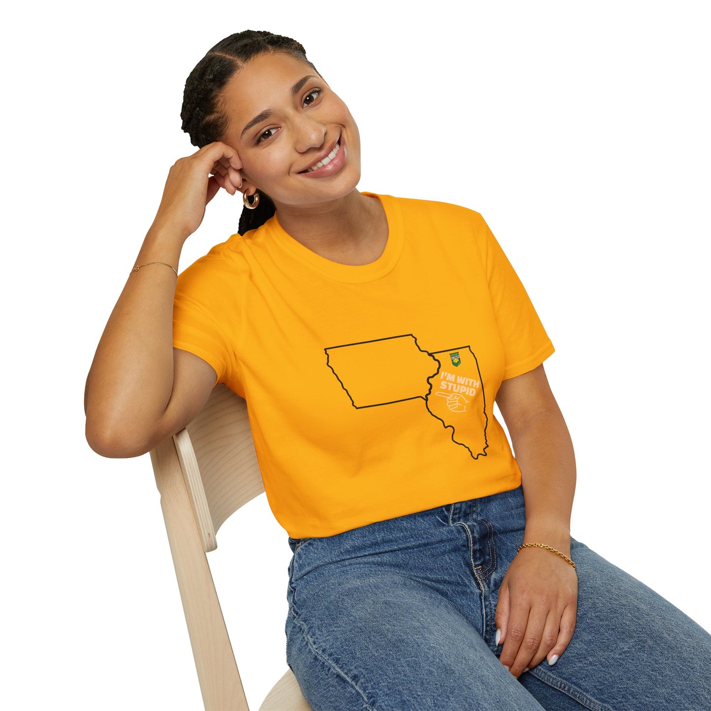DKCU I'm with Stupid Unisex Shirt