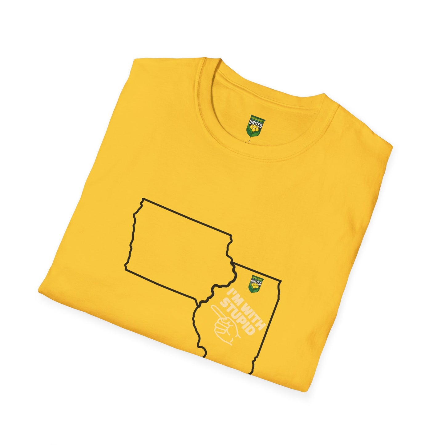DKCU I'm with Stupid Unisex Shirt