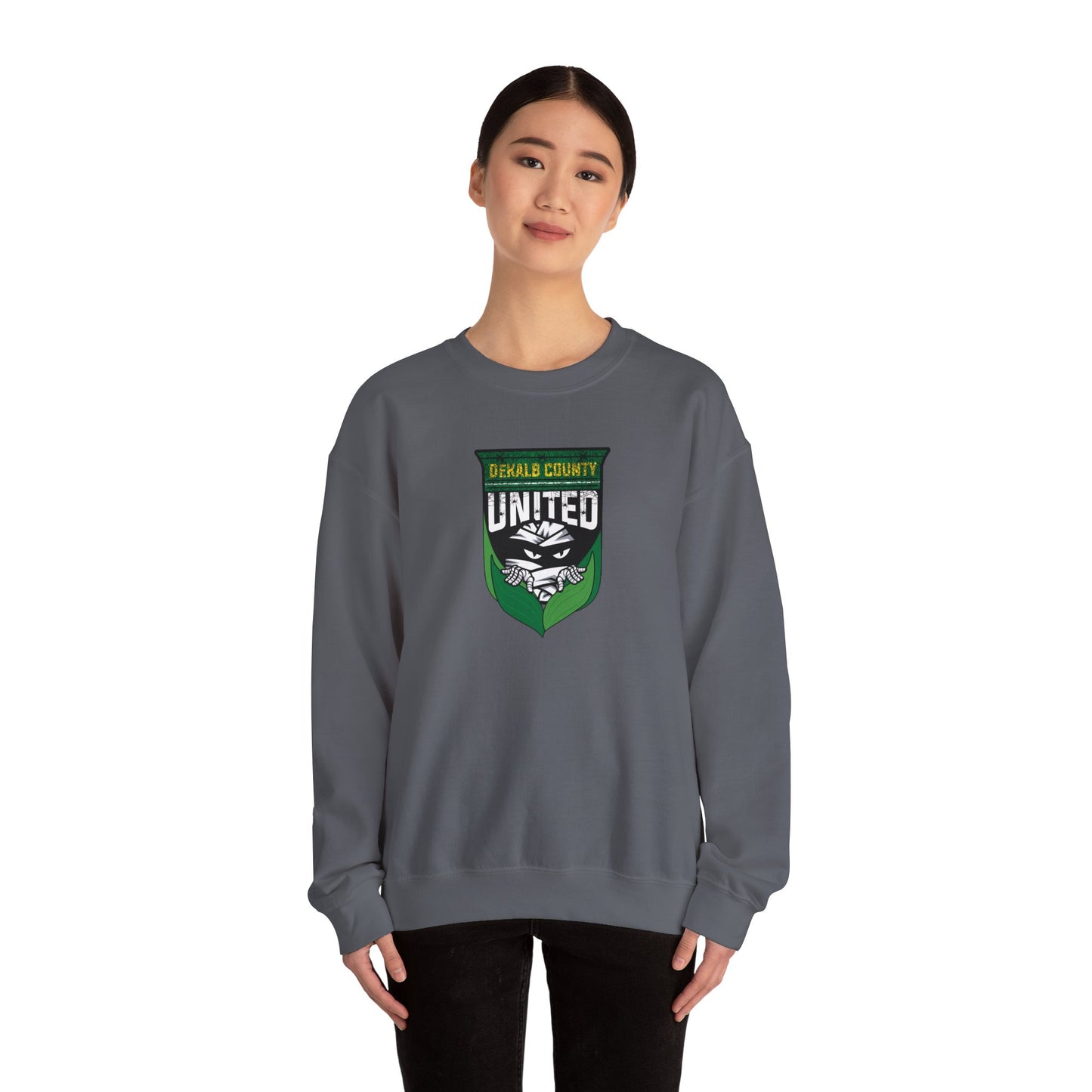 DKCU Halloween Mummy Unisex Heavy Blend™ Crewneck Sweatshirt