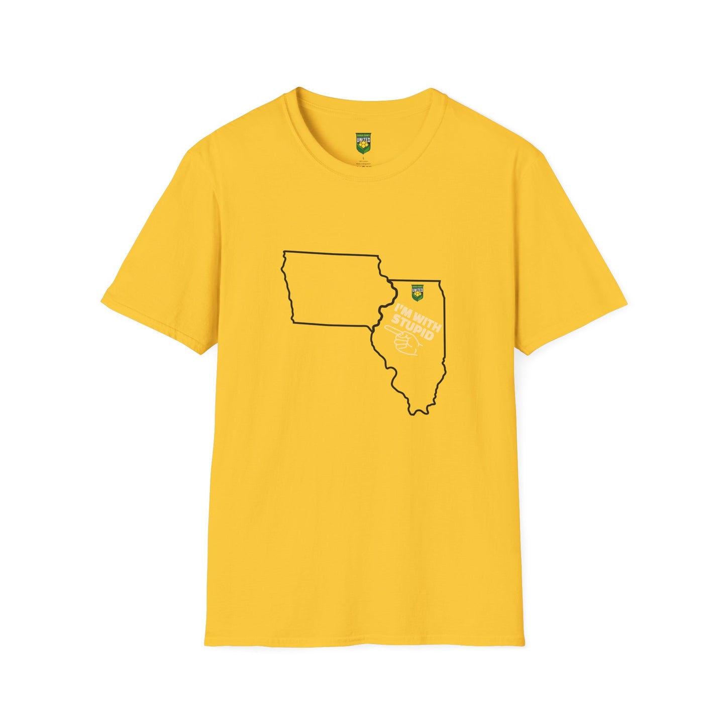 DKCU I'm with Stupid Unisex Shirt