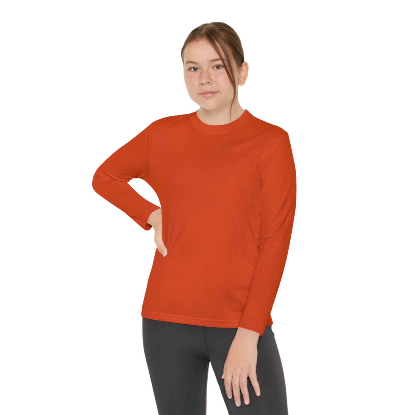 DKCU Halloween Pumpkin Youth Long Sleeve Tee