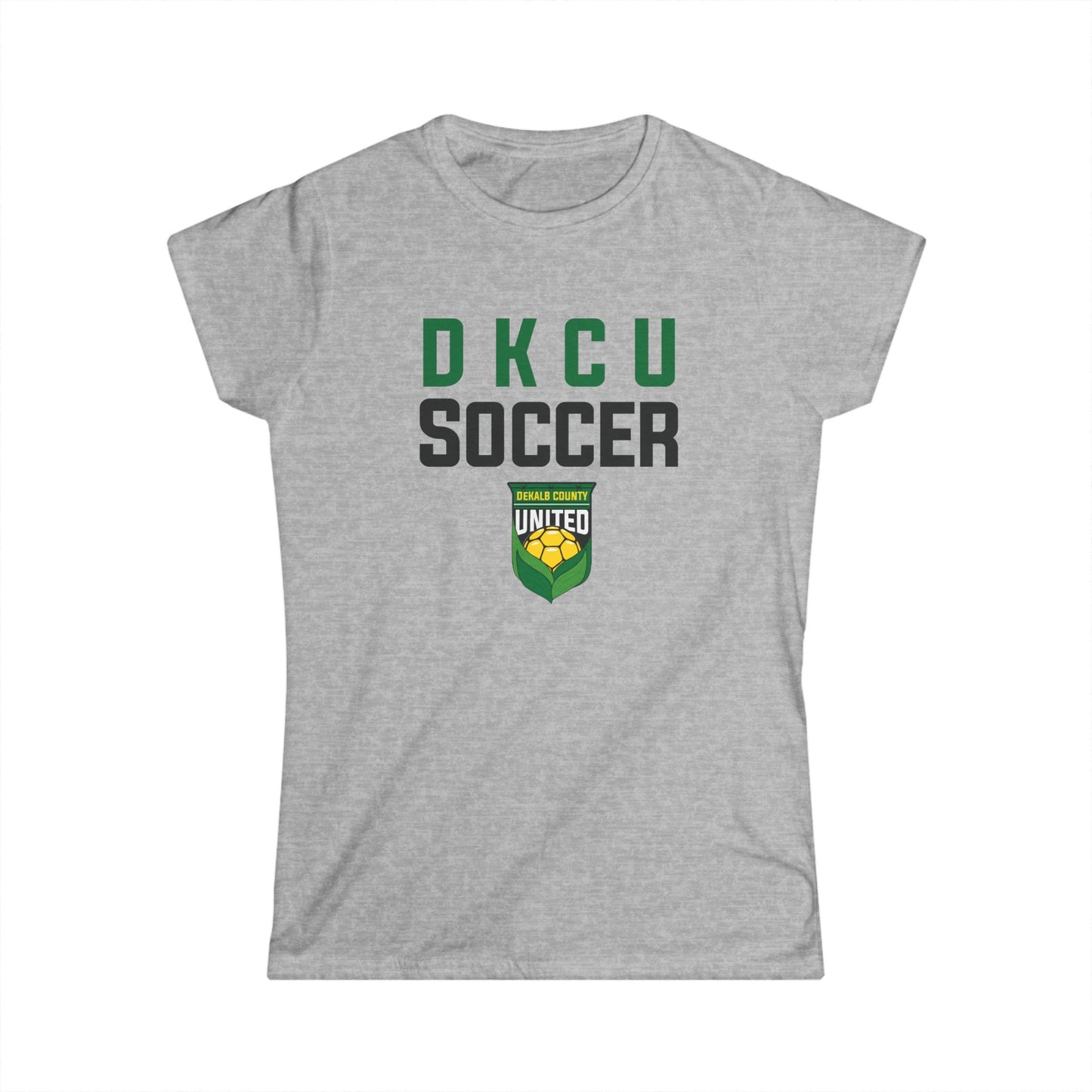 DKCU Soccer Women's Softstyle Tee