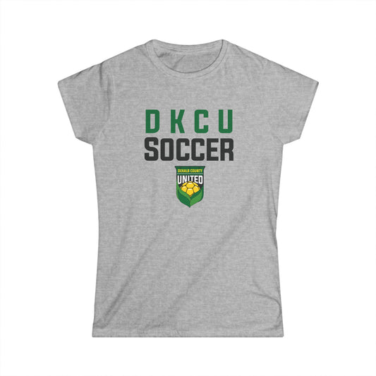 DKCU Soccer Women's Softstyle Tee