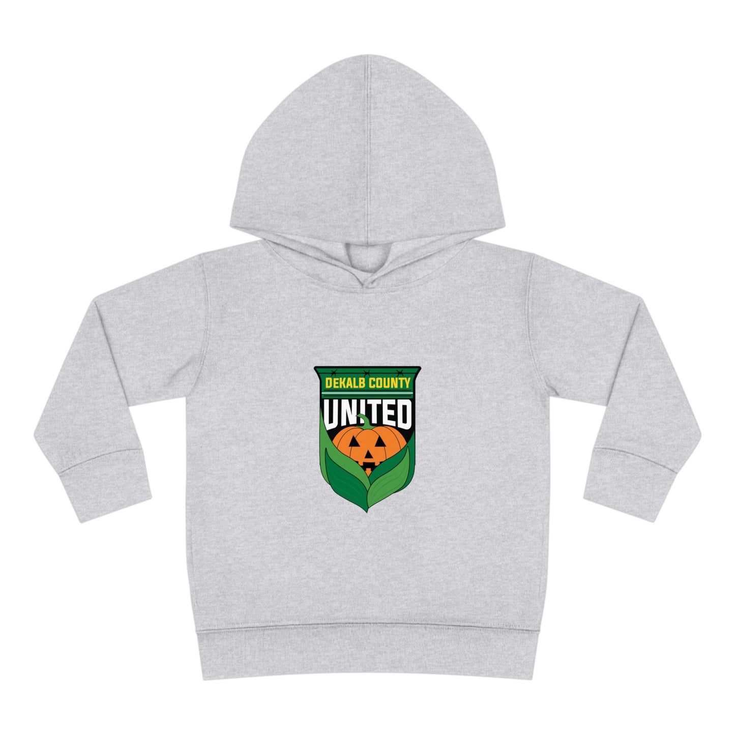 DKCU Halloween Pumpkin Toddler Pullover Fleece Hoodie