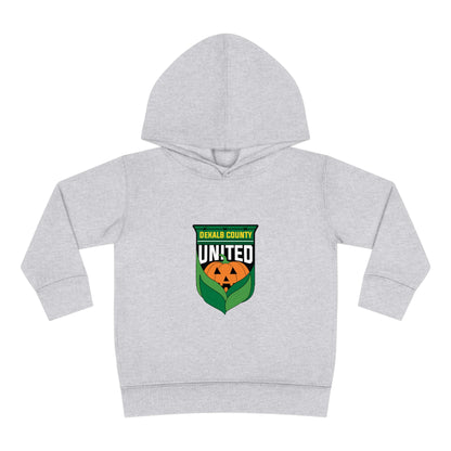 DKCU Halloween Pumpkin Toddler Pullover Fleece Hoodie