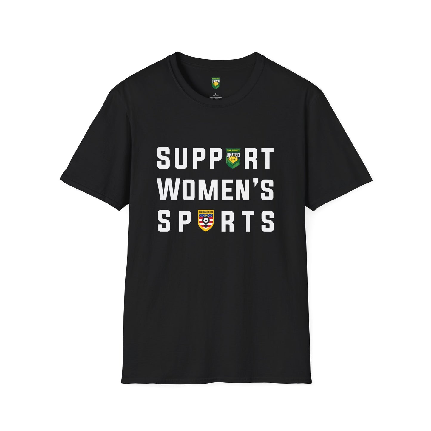 DKCU x HGTUSA Support Women's Soccer Unisex T-Shirt