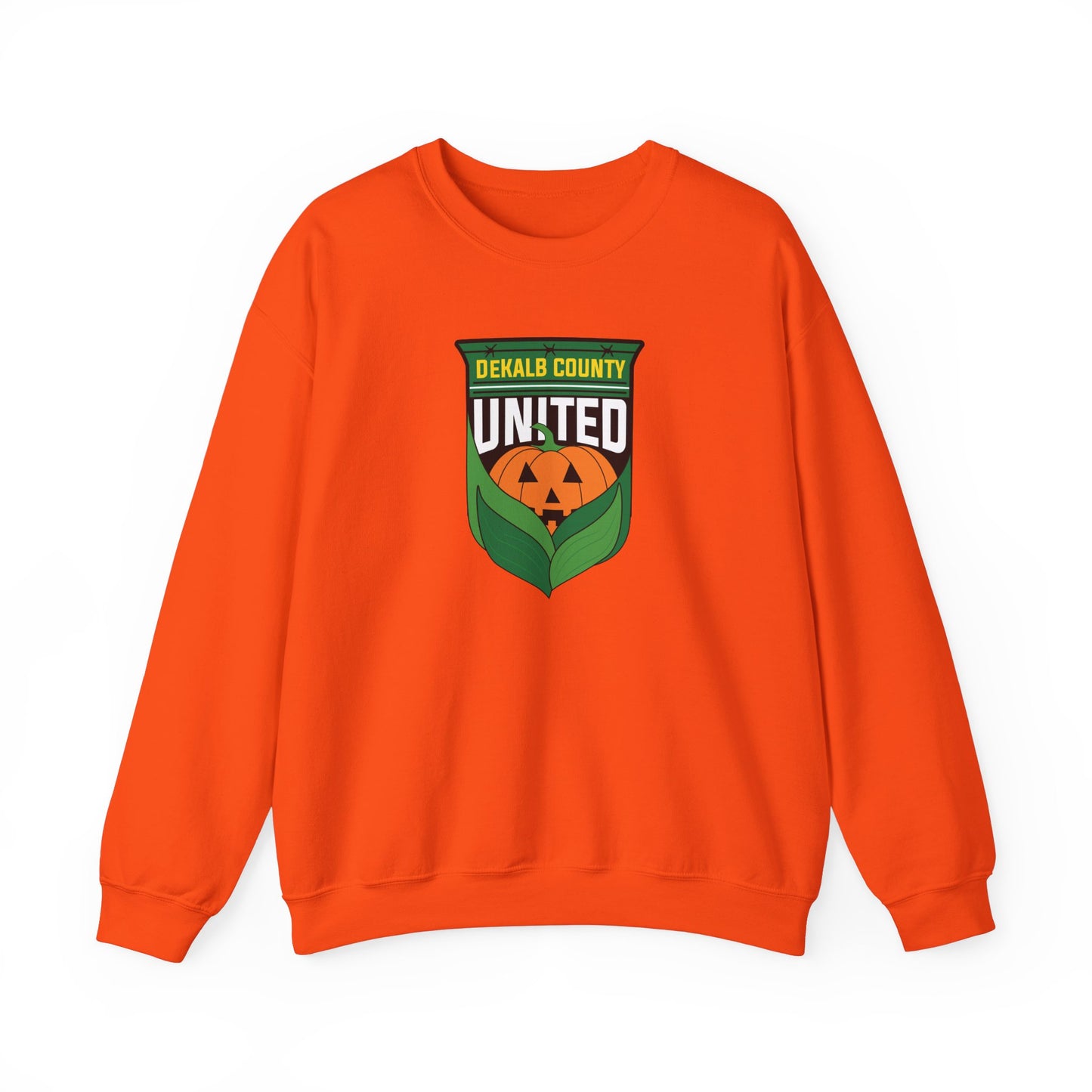 DKCU Halloween Pumpkin Unisex Heavy Blend™ Crewneck Sweatshirt