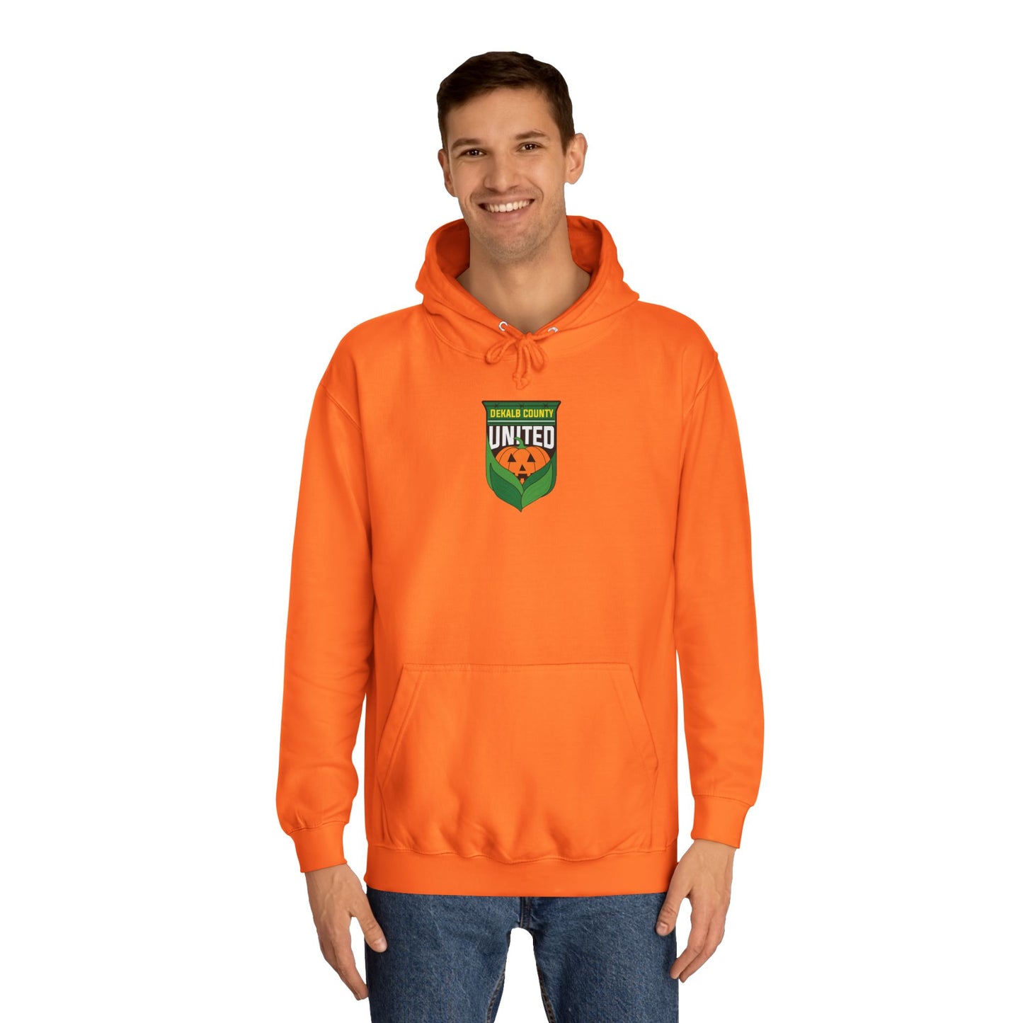 DKCU Halloween Pumpkin Unisex College Hoodie