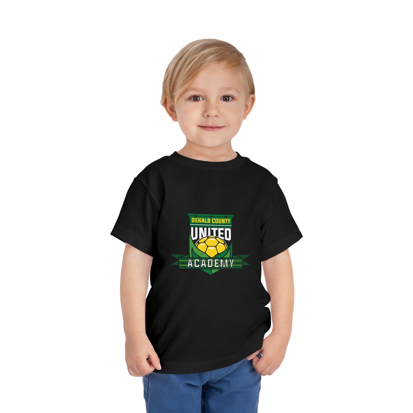 Camiseta de manga corta para niños pequeños DKCU Academy