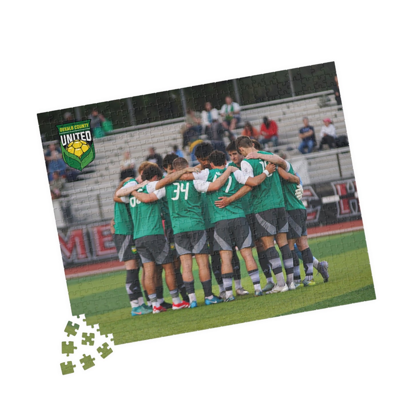 DeKalb County Men's Soccer Team Puzzle