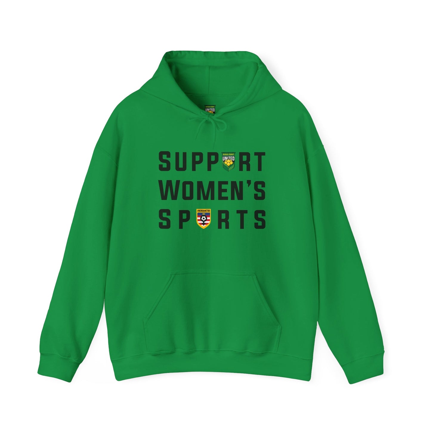 DKCU x HGTUSA Support Women Soccer Unisex Hooded Sweatshirt