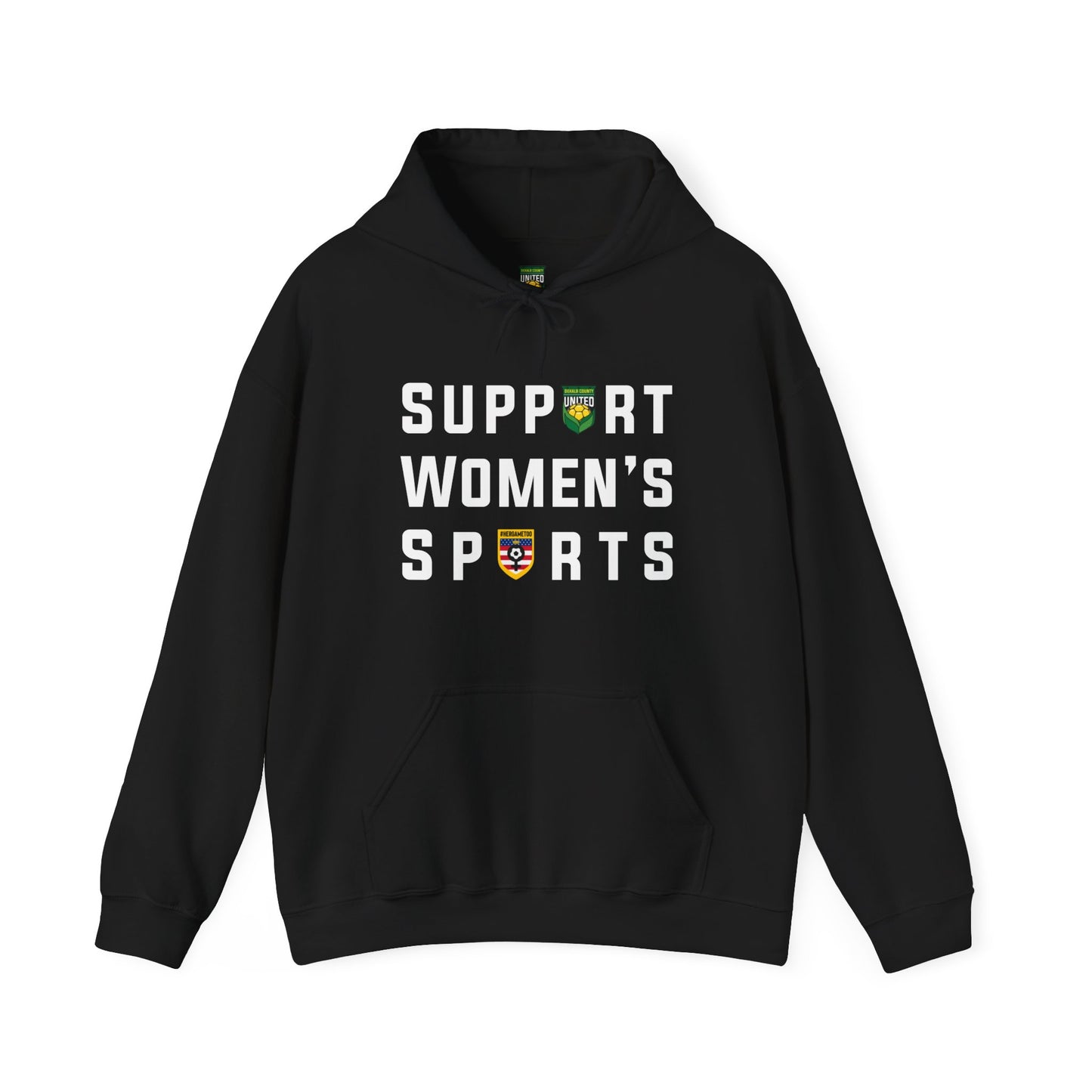 DKCU x HGTUSA Support Women Soccer Unisex Hooded Sweatshirt