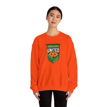 DKCU Halloween Pumpkin Unisex Heavy Blend™ Crewneck Sweatshirt