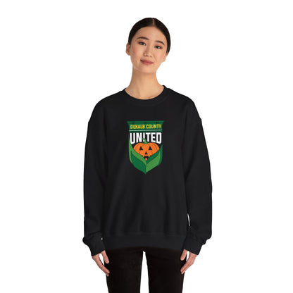 DKCU Halloween Pumpkin Unisex Heavy Blend™ Crewneck Sweatshirt