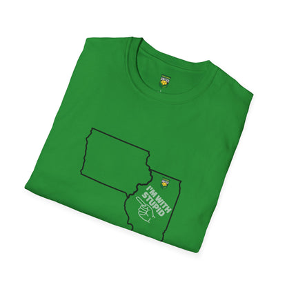 DKCU I'm with Stupid Unisex Shirt