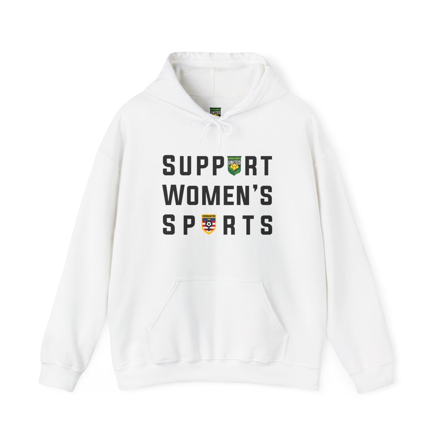 DKCU x HGTUSA Support Women Soccer Unisex Hooded Sweatshirt