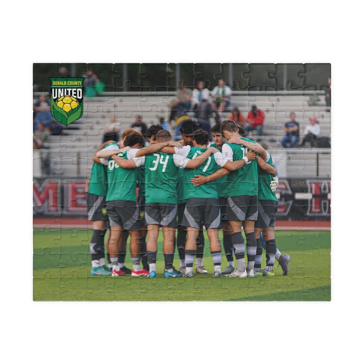DeKalb County Men's Soccer Team Puzzle