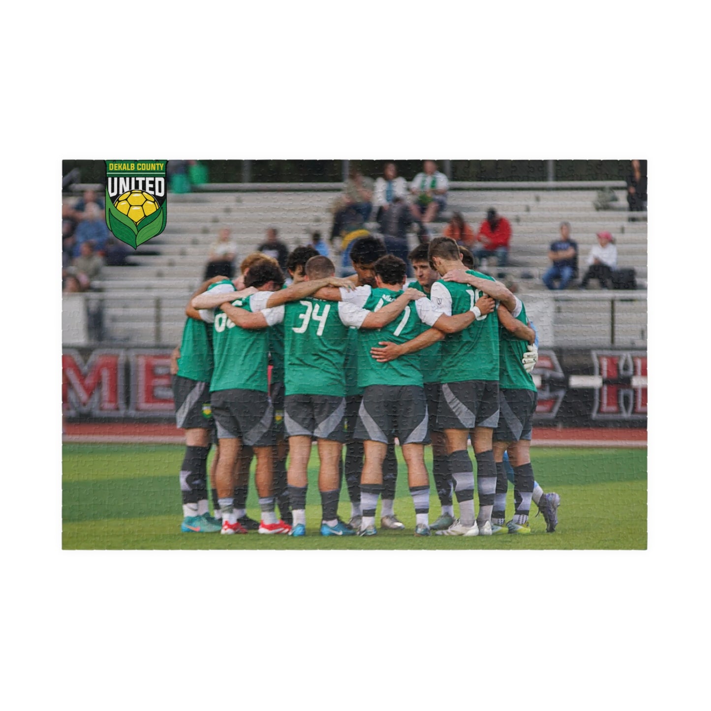 DeKalb County Men's Soccer Team Puzzle